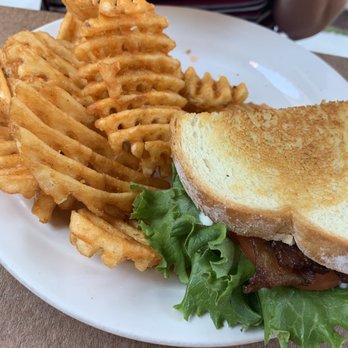 The Grumpy Troll - BLT with waffle fries. - Sandwiches Near Me - Mount Horeb, Wisconsin