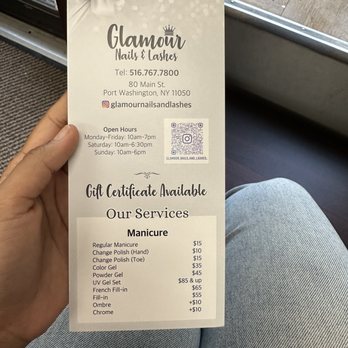Glamour Nails & lashes - Nail Salons Near Me - Port Washington, New York