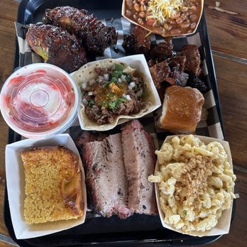 MEGA Texas Barbeque - 2 meat plate - Caterers Near Me - Fresno, California