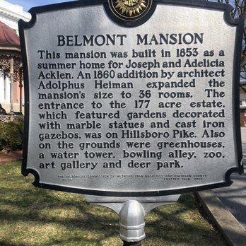 Belmont Mansion - Exterior signage - Museums Near Me - Nashville, Tennessee Belmont Mansion - Exterior signage - Museums Near Me - Nashville, Tennessee