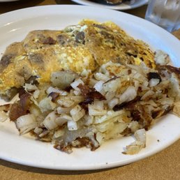 Spinach and Feta Omelette