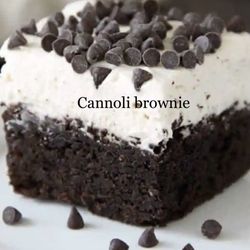 Ravoliscious - Cannoli brownies