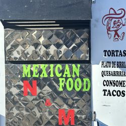 N & M Tacos - Back of truck - facing Main Street