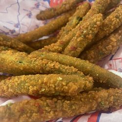 Boomarang - Fried Green Beans, with a kick