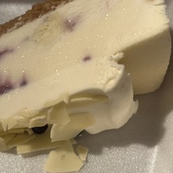 Pizza Pro Lake Palestine - Blueberry cobbler cheesecake. Yum!