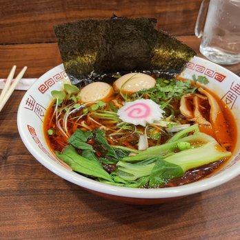Devoted - Chili shoyu ramen no pork - Ramen Near Me - Stillwater, Oklahoma