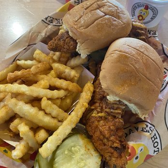 Dave's Hot Chicken - Dave's #2 2 Sliders w/ Fries - Chicken Shop Near Me - San Antonio, Texas Dave's Hot Chicken - Dave's #2 2 Sliders w/ Fries - Chicken Shop Near Me - San Antonio, Texas