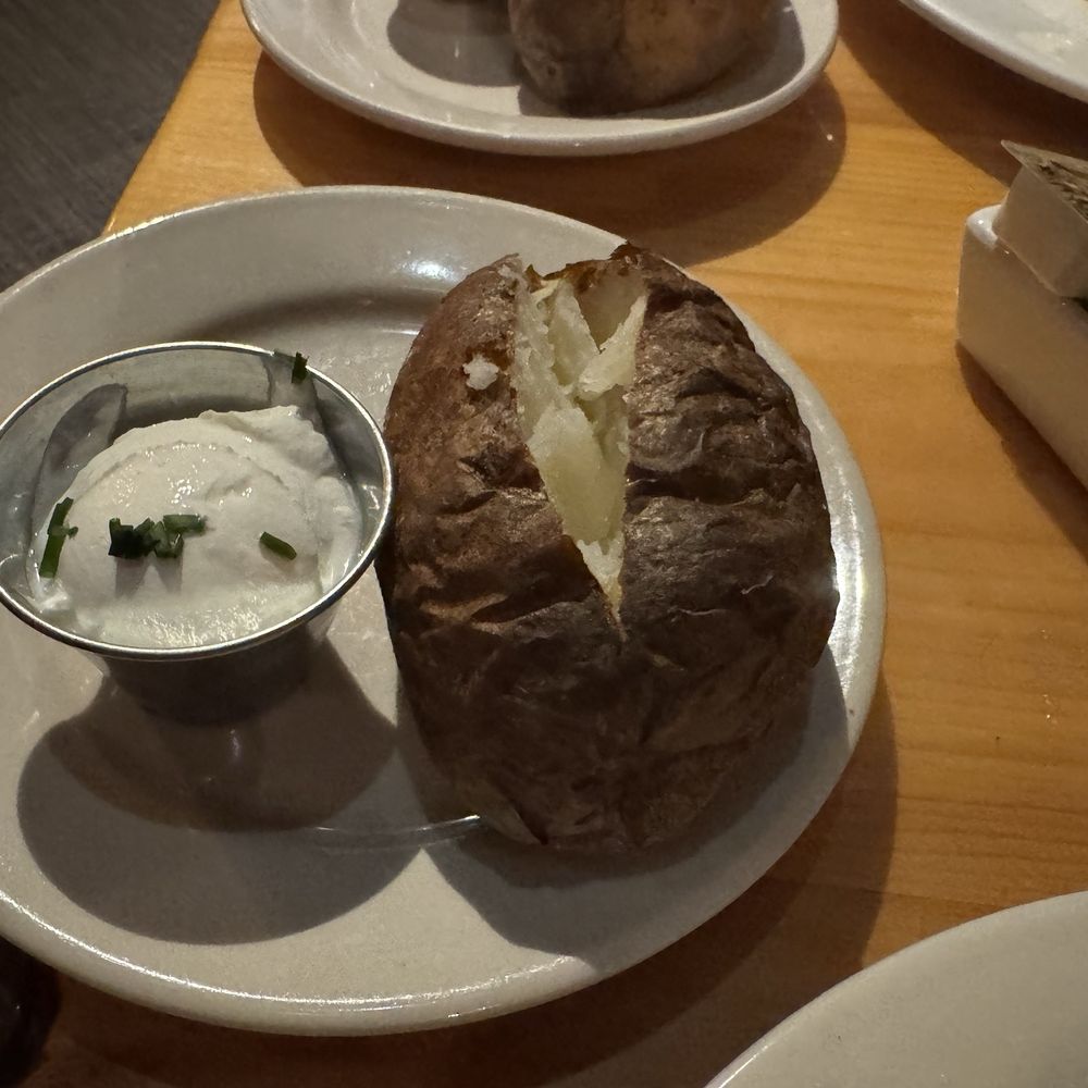 Ishnala - Baked potato with sourcream - Steakhouses Near Me - Wisconsin Dells, Wisconsin Ishnala - Baked potato with sourcream - Steakhouses Near Me - Wisconsin Dells, Wisconsin