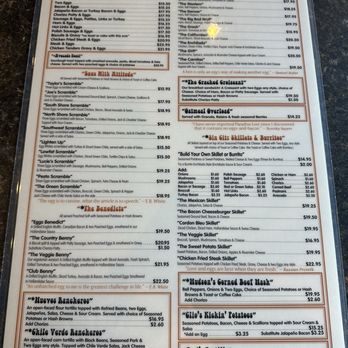 The Cracked Egg - Menu - Breakfast & Brunch Near Me - Henderson, Nevada