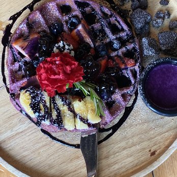 U :Dessert Story - Udessert: Ube mochi waffle - Desserts Near Me - Berkeley, California U :Dessert Story - Udessert: Ube mochi waffle - Desserts Near Me - Berkeley, California