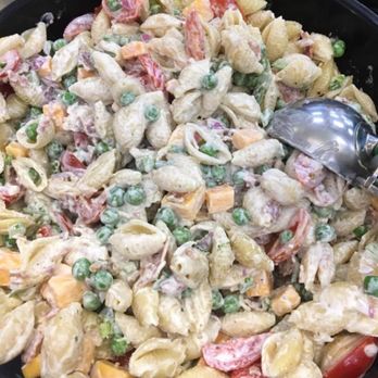 Ac&t - a bowl of pasta with peas and tomatoes - Gas Stations Near Me - Boonsboro, Maryland