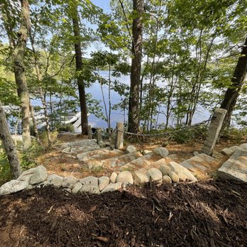 CM Nichols Landscape - Reclaimed Granite Steps, split granite posts, drystone wall and native plants. - Landscaping Near Me - Denmark, Maine CM Nichols Landscape - Reclaimed Granite Steps, split granite posts, drystone wall and native plants. - Landscaping Near Me - Denmark, Maine