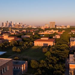 Rice University - Rice Campus from above