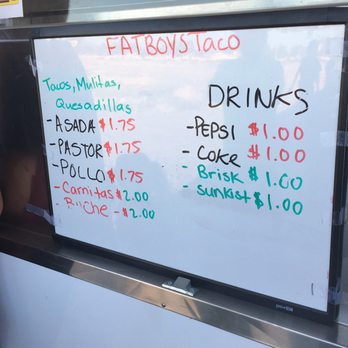 Fatboys Taco - Tacos Near Me - Palmdale, California