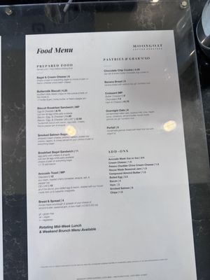 Menu photo 7 MoonGoat Coffee Roasters Costa Mesa, CA Menu photo 7 MoonGoat Coffee Roasters Costa Mesa, CA
