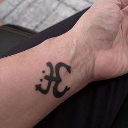 Street Road Tattooz - Tattoo of the Taino Indian symbol for the coqui.