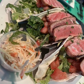 Blackjack Mulligans Public House - Blackened Ahi Tuna Tacos - Irish Pub Near Me - Garfield, New Jersey