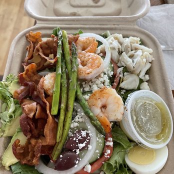 Gypsy Joynt - Ode to the Park salad with jalapeño lime dressing - Cafes Near Me - Galveston, Texas