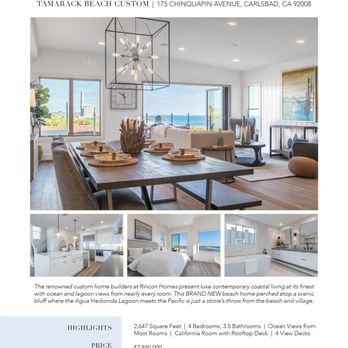COOP Design House - Graphic Design for Rincon Homes Flier. - Graphic Design Near Me COOP Design House - Graphic Design for Rincon Homes Flier. - Graphic Design Near Me