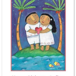 Pacifica Island Art - Ka La o Lono-i-ke-aweawe-aloha (Happy Valentine's Day)