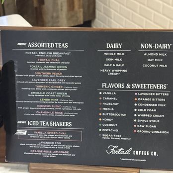 Foxtail - Coffee & Tea Near Me - Longwood, Florida