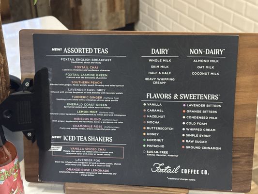 Menu photo 1 Foxtail Longwood, FL