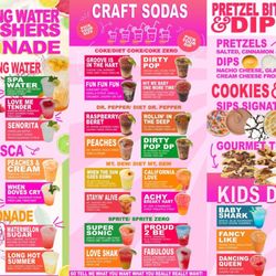 Sips & Dips - Menu