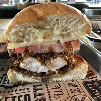 Eight Thirty Common - Chicken sandwich with no sweet & spicy slaw - Gastropubs Near Me - Meridian, Idaho Eight Thirty Common - Chicken sandwich with no sweet & spicy slaw - Gastropubs Near Me - Meridian, Idaho