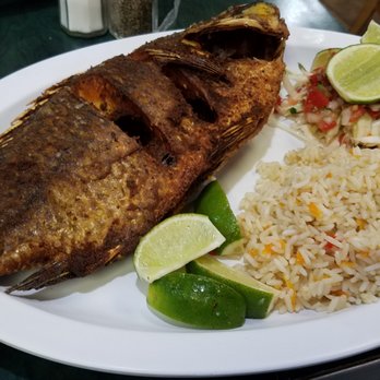 El Guanaco - Whole fried tilapia. - Mexican Near Me - Troy, Michigan El Guanaco - Whole fried tilapia. - Mexican Near Me - Troy, Michigan