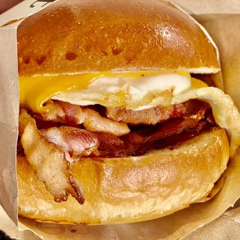Eggslut - Bacon, Egg & Cheese - New American Near Me - Glendale, California Eggslut - Bacon, Egg & Cheese - New American Near Me - Glendale, California