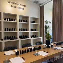 Capsule Parfumerie - Workshop setup