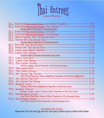 Menu photo 2 Ali Asian Cuisine Mount Vernon, IL