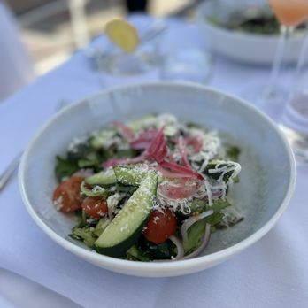 L’orangerie - The green salad - French Near Me - Coronado, California