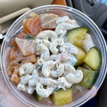 Ono Authentic Hawaiian Poke - Tamari miso ginger salmon kids poke bowl - Poke Near Me - Edmonds, Washington Ono Authentic Hawaiian Poke - Tamari miso ginger salmon kids poke bowl - Poke Near Me - Edmonds, Washington