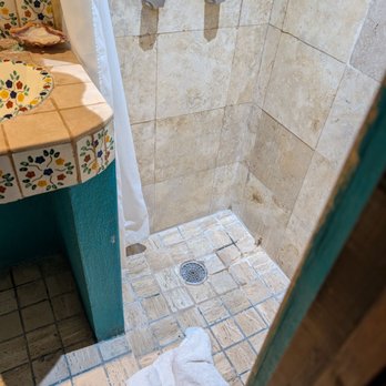 Hotel Playa Los Arcos - The shower space next to the sink is barely large enough to turn around in. - Hotels Near Me - Puerto Vallarta, JAL