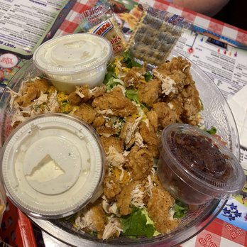 Huey's Downtown - Chicken Tenders Salad - Regular - Burgers Near Me - Memphis, Tennessee Huey's Downtown - Chicken Tenders Salad - Regular - Burgers Near Me - Memphis, Tennessee
