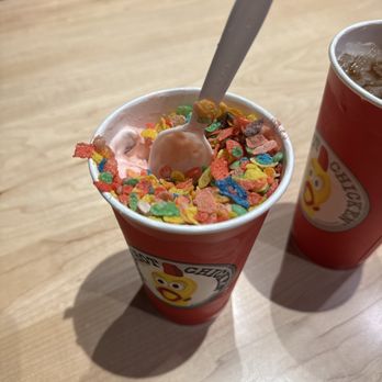 Dave's Hot Chicken - Fruity pebbles shake - Chicken Shop Near Me - Grafton, Wisconsin Dave's Hot Chicken - Fruity pebbles shake - Chicken Shop Near Me - Grafton, Wisconsin