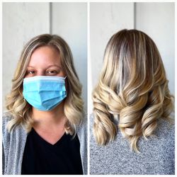 Haircut and balayage by Mari.