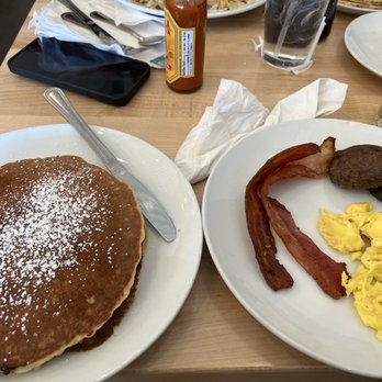 Eggsquisite Cafe - Midlothian - Pancake combo - Breakfast & Brunch Near Me - Midlothian, Texas