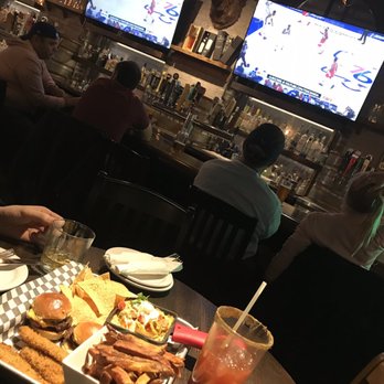 The Loose Moose - Not super busy even though the playoffs were on for the Raptors - Sports Bars Near Me - Toronto, Ontario The Loose Moose - Not super busy even though the playoffs were on for the Raptors - Sports Bars Near Me - Toronto, Ontario