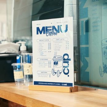 Craft Tea House - Coffee menu - Bubble Tea Near Me - Panorama, California