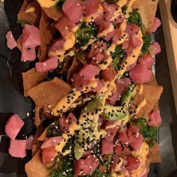 eight60 Wine Whiskey Bites - Tuna Poke Nachos - Wine Bars Near Me - Slidell, Louisiana eight60 Wine Whiskey Bites - Tuna Poke Nachos - Wine Bars Near Me - Slidell, Louisiana