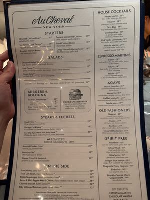 Menu photo 1 Au Cheval New York, NY Menu photo 1 Au Cheval New York, NY