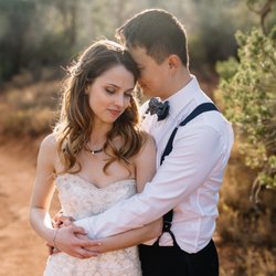 Kursten Ann Hair & Makeup - Wedding was in Sedona so my hair was done there, but Kursten Ann did my balayage and I loved it!