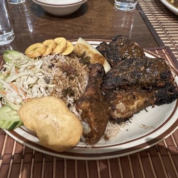 The Spicy Pearl - Jerk chicken with bean rice and plantain - Caribbean Near Me - Cornwall, Ontario The Spicy Pearl - Jerk chicken with bean rice and plantain - Caribbean Near Me - Cornwall, Ontario