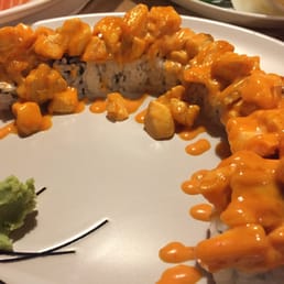 My fav!! Volcano roll!! My fav!! Volcano roll!!