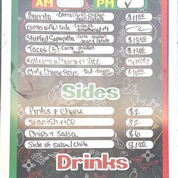 505 Fix - One of our PM menus. - Food Trucks Near Me - Fruita, Colorado 505 Fix - One of our PM menus. - Food Trucks Near Me - Fruita, Colorado