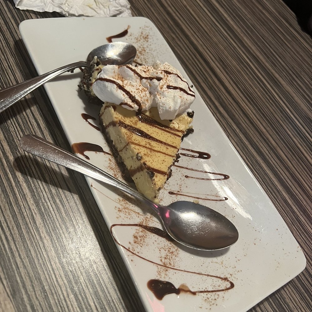 Jambo Cafe - Chocolate Almond Crust Key Lime Pie - Caribbean Near Me - Santa Fe, New Mexico Jambo Cafe - Chocolate Almond Crust Key Lime Pie - Caribbean Near Me - Santa Fe, New Mexico