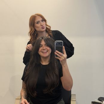 Lunatic Fringe - Boise - Long layers, volume, face framing bangs, and kept my length - Hair Salons Near Me - Boise, Idaho Lunatic Fringe - Boise - Long layers, volume, face framing bangs, and kept my length - Hair Salons Near Me - Boise, Idaho