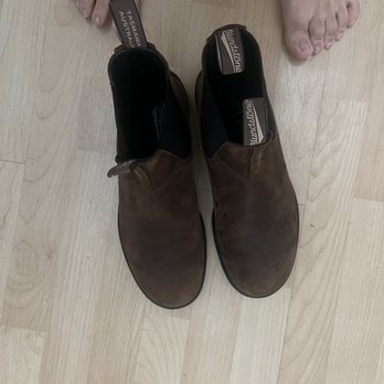 Champ Shoe Repair - Blundstones before - Shoe Repair Near Me - Orange, California
